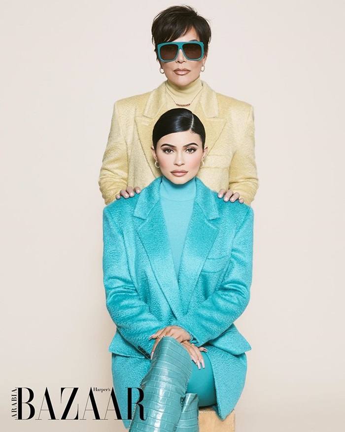 Kris Jenner & Kylie Jenner @ Harper’s Bazaar Arabia July 2019