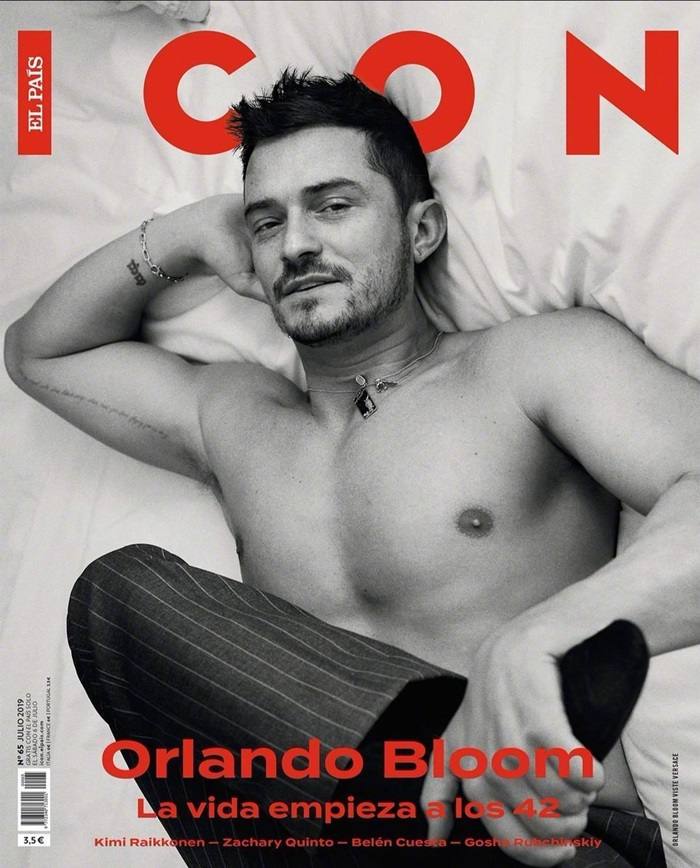 Orlando Bloom @ El Pais Icon Magazine July 2019