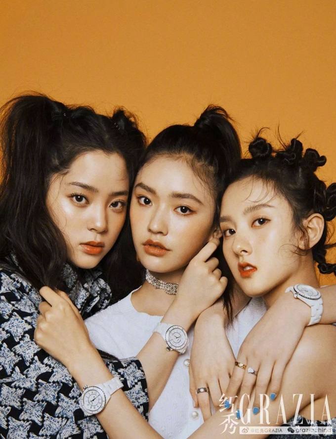 Lin Yun, Song Zuer, Nana Ouyang @ Grazia China July 2019