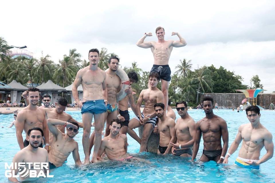 MisterGlobal2018 at Siam Water Park