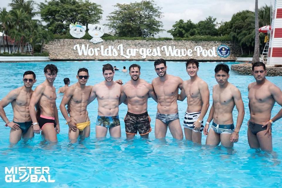 MisterGlobal2018 at Siam Water Park