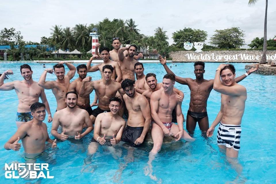 MisterGlobal2018 at Siam Water Park