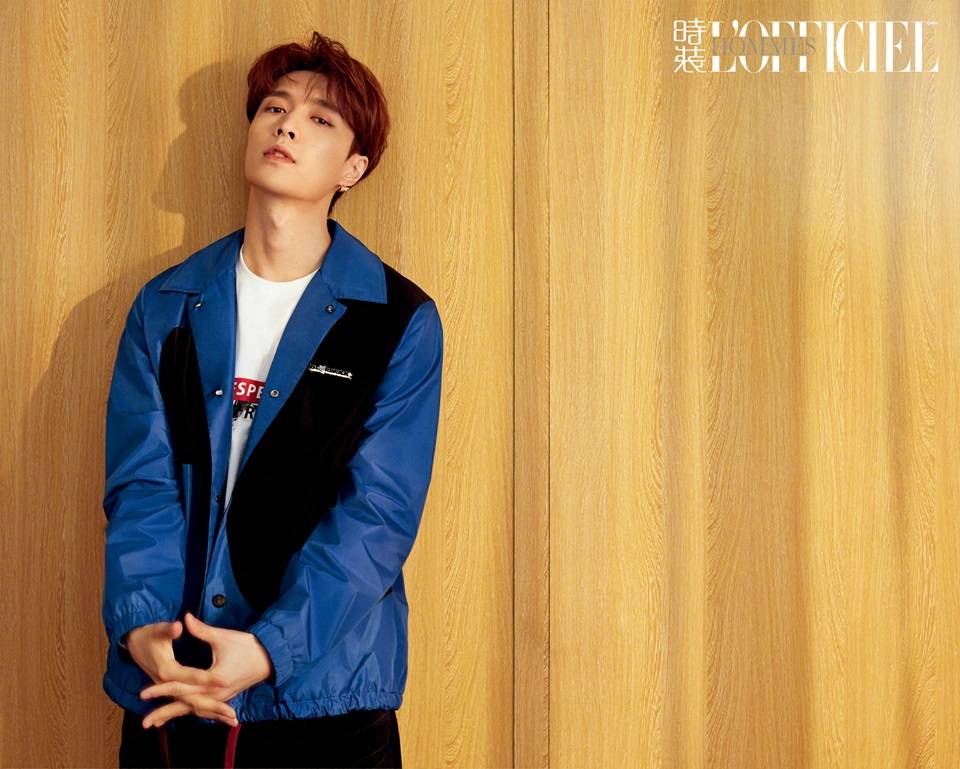 Lay @ L'Officiel Hommes China August 2019