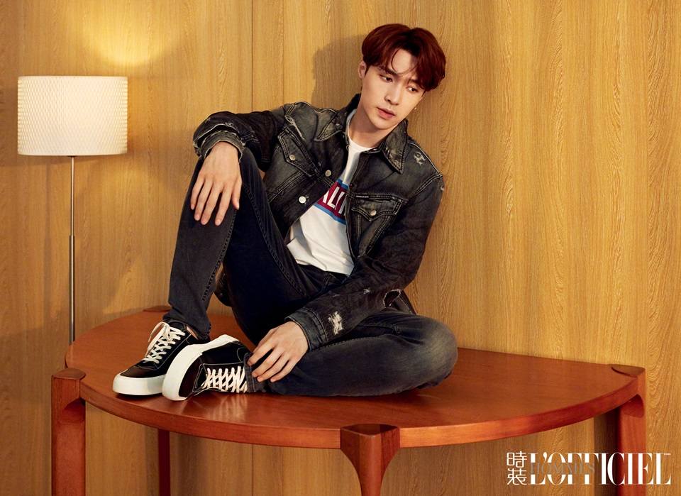 Lay @ L'Officiel Hommes China August 2019