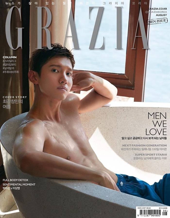 Changmin @ Grazia Korea August 2019