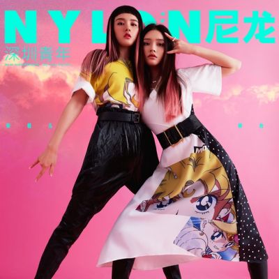 Lin Yun & Song Zuer @ Nylon China August 2019