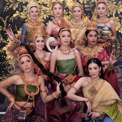 เทวะมาตามารดาผู้ทรงคุณ Thai traditional dress #Thailand