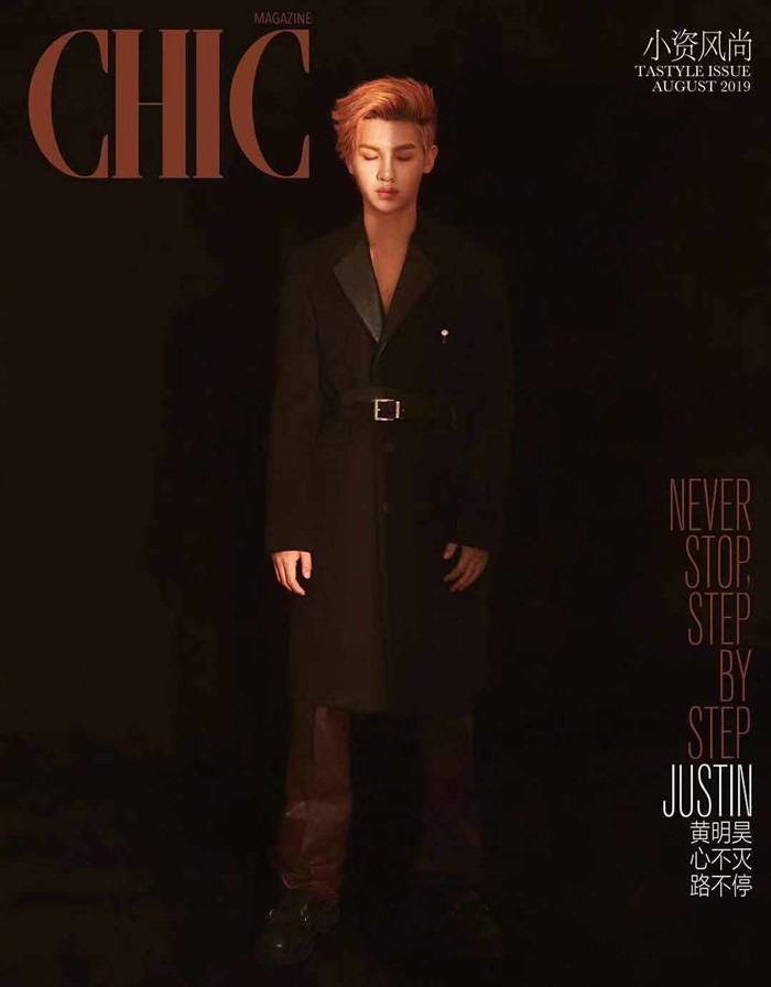 Justin Huang @ Chic Magazine China August 2019