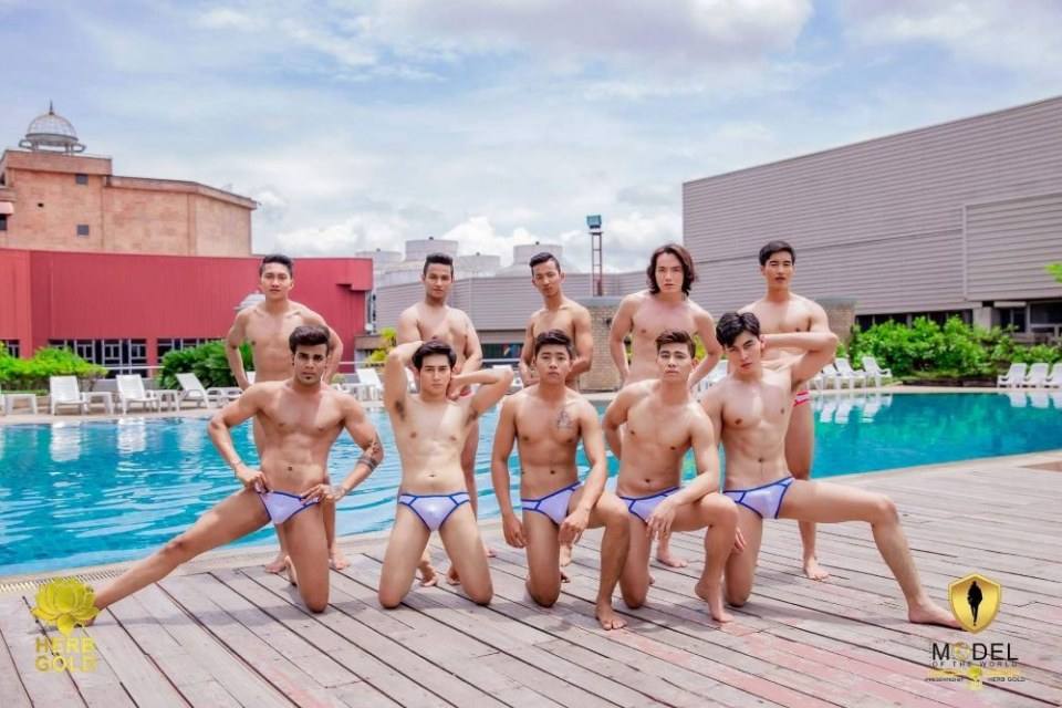 Mister​ Model​ of​ the​ World​ 2019 in Swimwear.