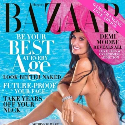 Demi Moore @ Harper's Bazaar US October 2019