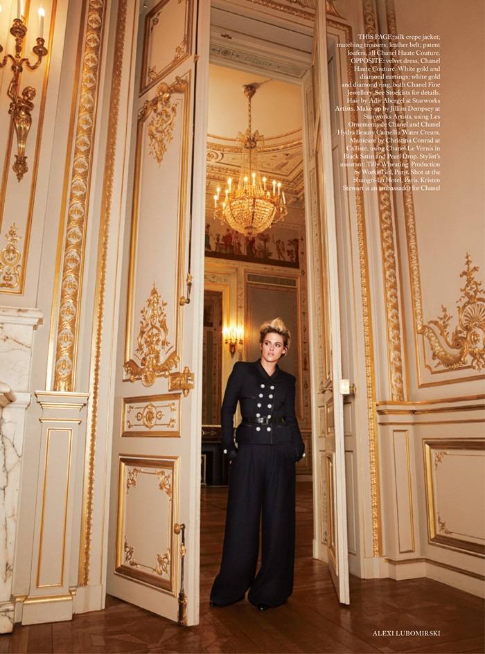 Kristen Stewart @ Harper's Bazaar UK October 2019