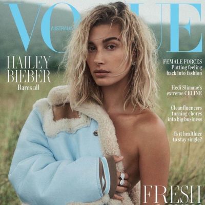 Hailey Bieber @ Vogue Australia October 2019