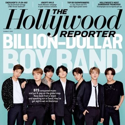 BTS @ The Hollywood Reporter October 2019