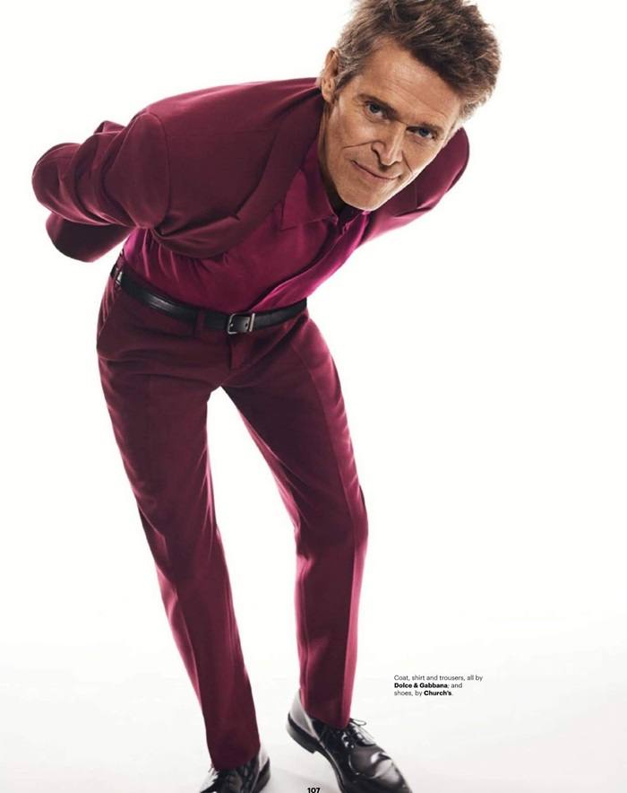 Willem Dafoe @ Esquire Singapore October 2019