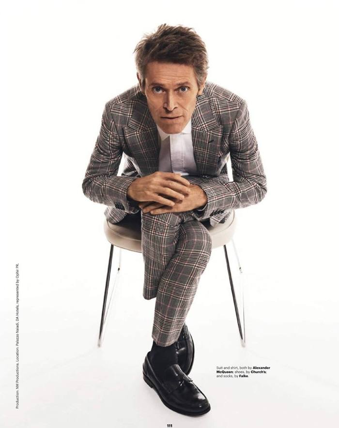 Willem Dafoe @ Esquire Singapore October 2019