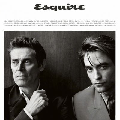 Robert Pattinson & Willem Dafoe @ Esquire UK November 2019