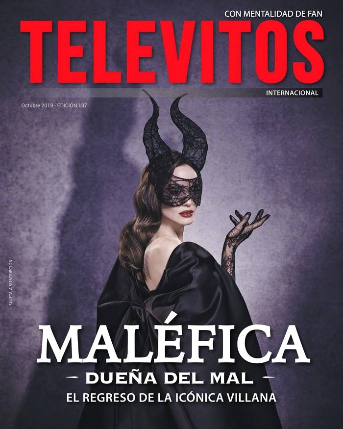 Angelina Jolie & Elle Fanning @ Televitos Magazine October 2019