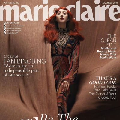 Fan Bingbing @ Marie Claire Malaysia November 2019