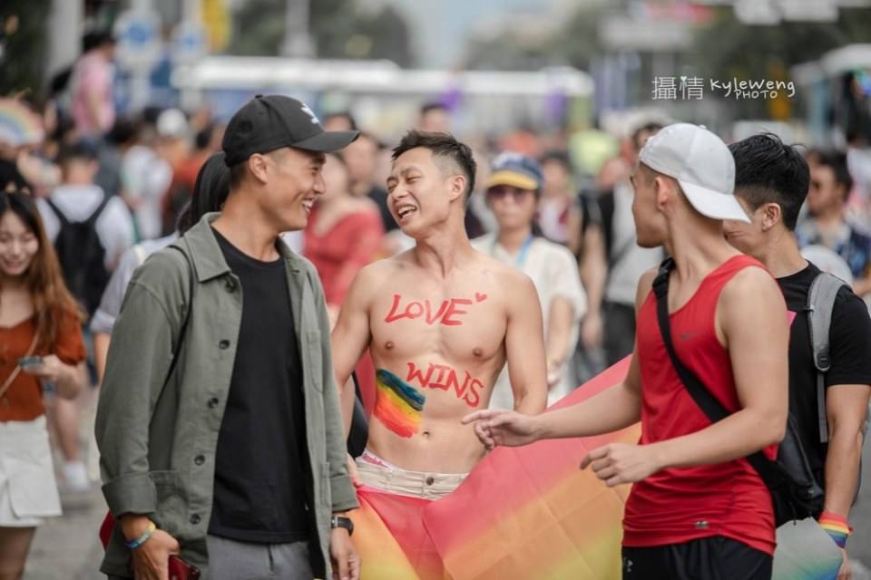 งาน LGBT Pride ใต้หวัน