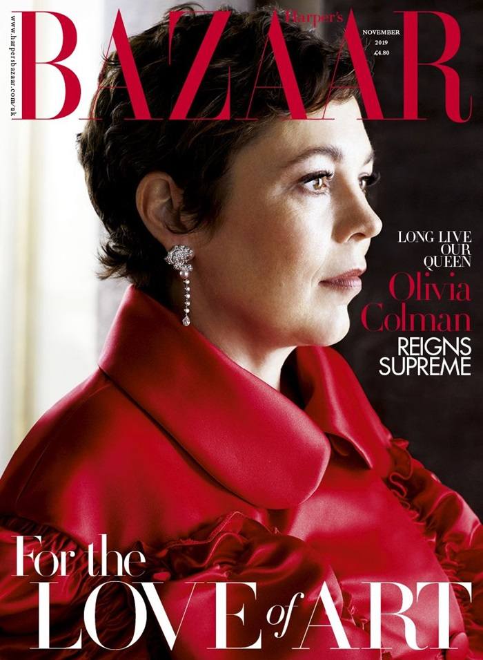 Olivia Colman @ Harper's Bazaar UK November 2019