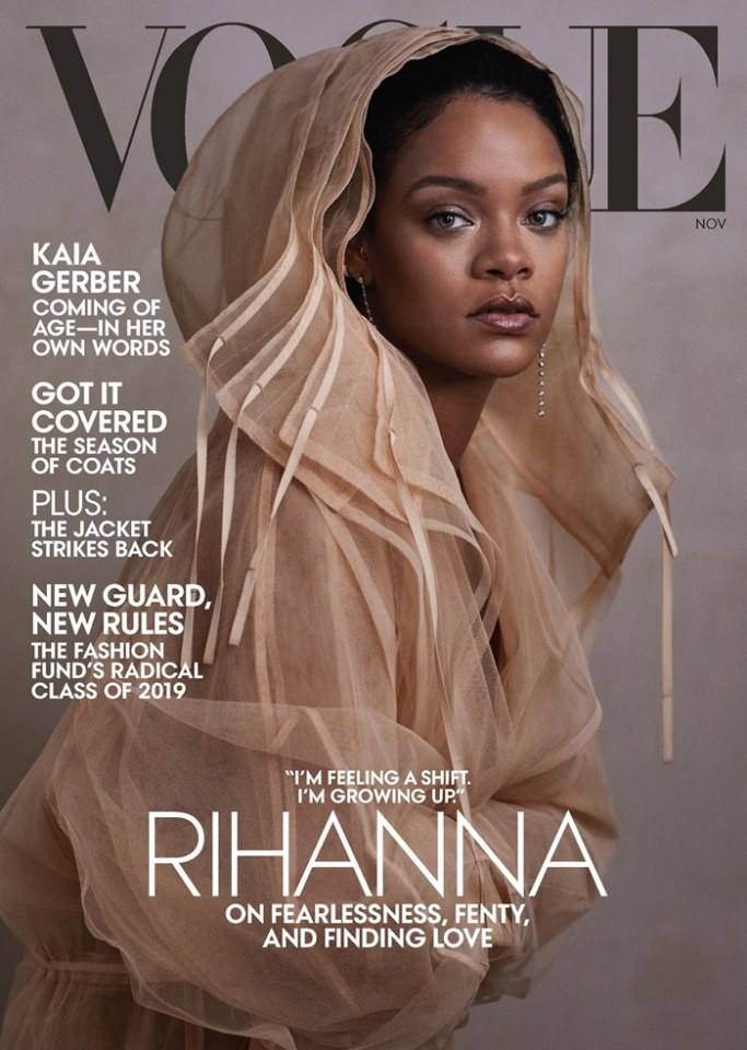 Rihanna @ Vogue US November 2019