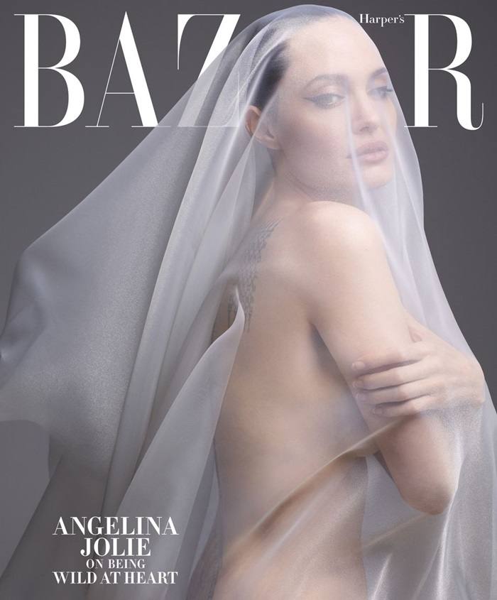 Angelina Jolie @ Harper’s Bazaar US December 2019