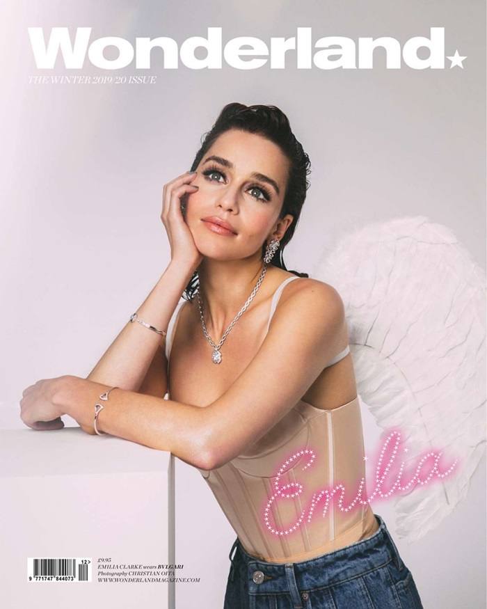 Emilia Clarke @ Wonderland Magazine Winter 2019