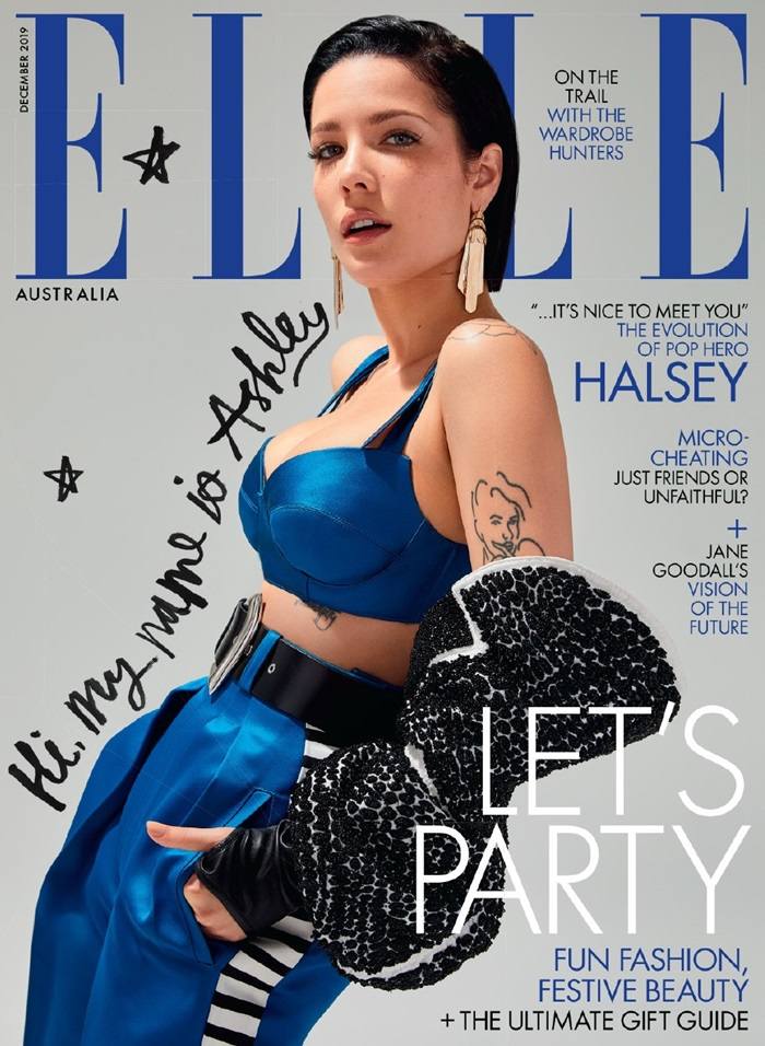 Halsey @ Elle Australia December 2019