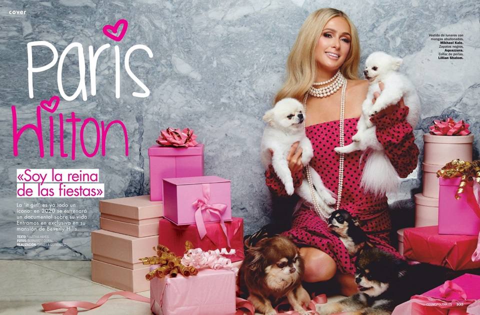 Paris Hilton @ Cosmopolitan España December 2019
