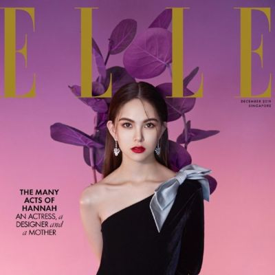 Hannah Quinlivan @ ELLE Singapore December 2019