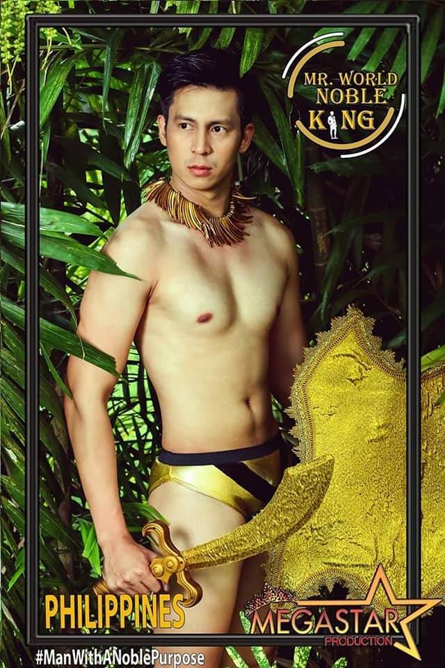 ชุดว่ายน้ำ Mr. world noble king (mwnk) 2019