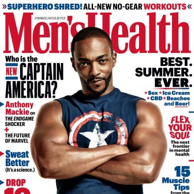 Anthony Mackie @ Men's Health US July 2019