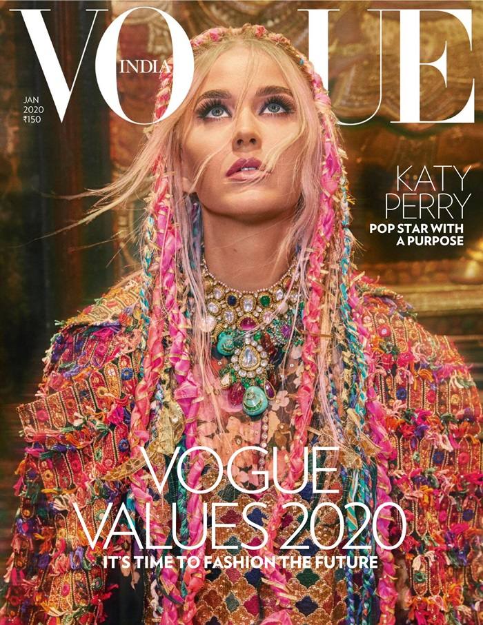 Katy Perry @ Vogue India January 2020