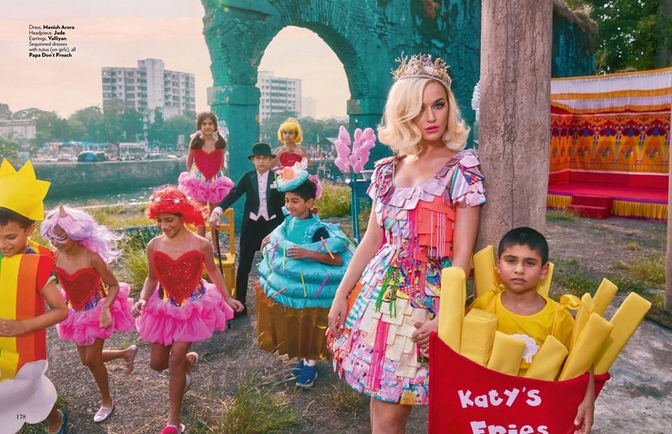 Katy Perry @ Vogue India January 2020