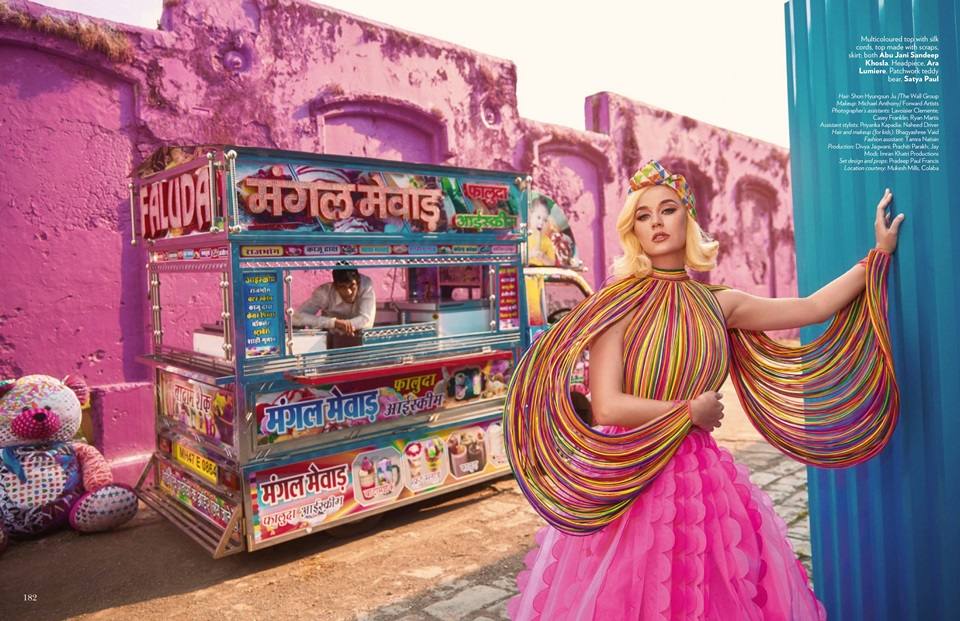 Katy Perry @ Vogue India January 2020