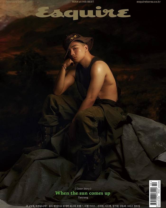 Taeyang @ Esquire Korea February 2020