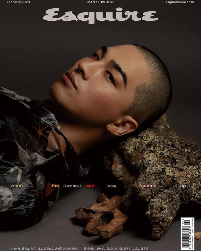 Taeyang @ Esquire Korea February 2020