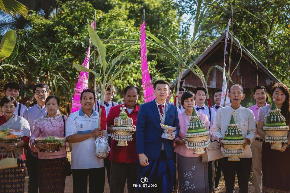 พิธีกินดอง(พิธีแต่งงาน) แนวอีสานร่วมสมัย