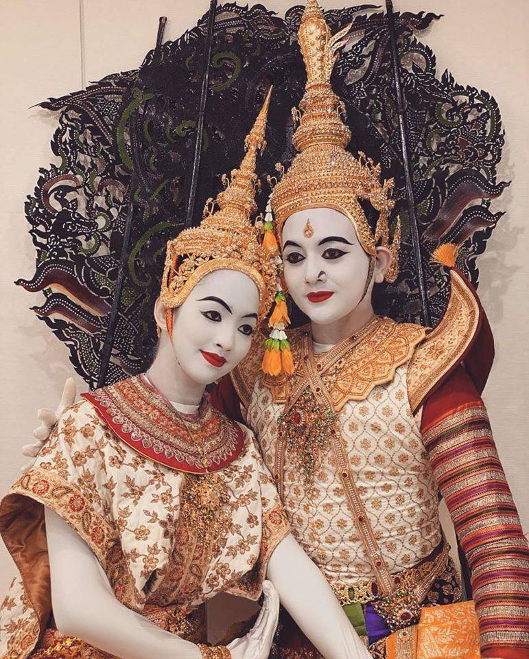 "Thai Human Puppet Performance" หุ่นกระบอกมนุษย์