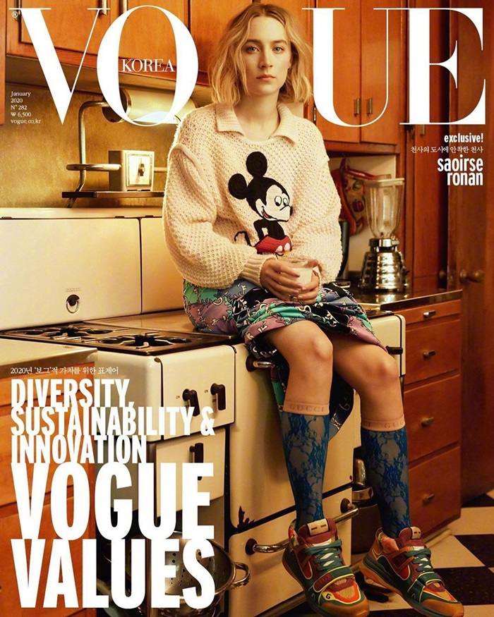 Saoirse Ronan @ Vogue Korea January 2020