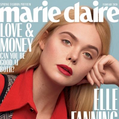 Elle Fanning @ Marie Claire US February 2020