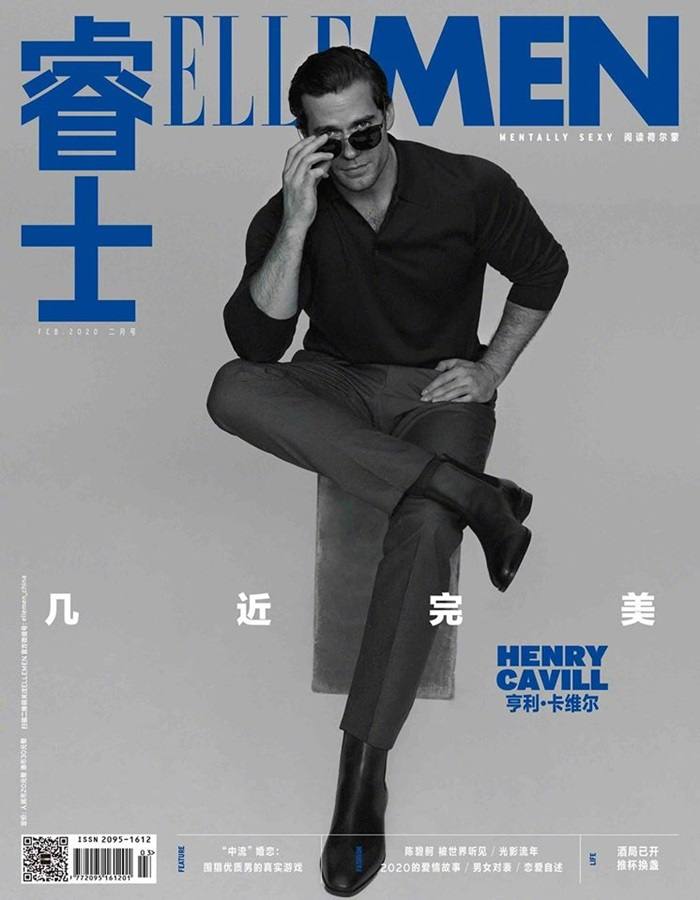 Henry Cavill @ Elle Men China February 2020
