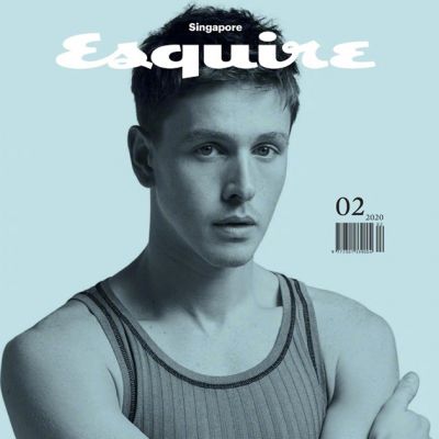 Harris Dickinson @ Esquire Singapore February 2020