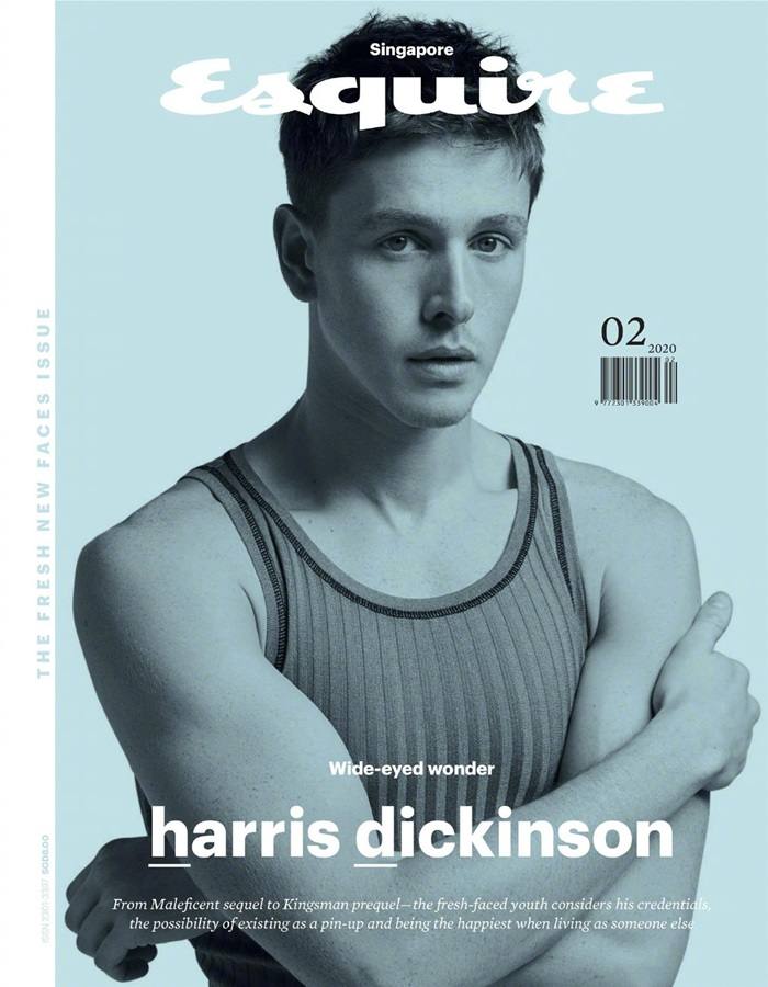 Harris Dickinson @ Esquire Singapore February 2020