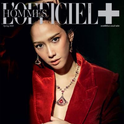 อั้ม-พัชราภา @ L'Officiel Hommes Thailand February 2020