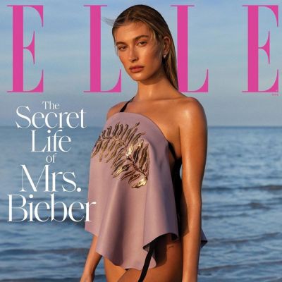 Hailey Bieber @ Elle US March 2020