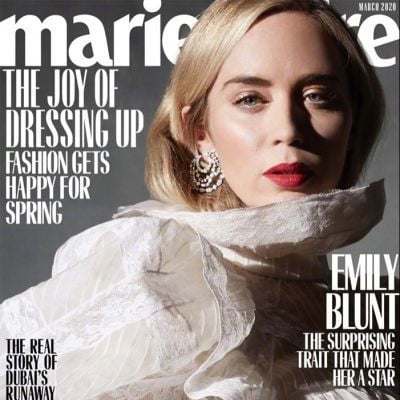 Emily Blunt @ Marie Claire US March 2020