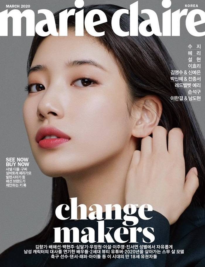 Suzy @ Marie Claire Korea March 2020