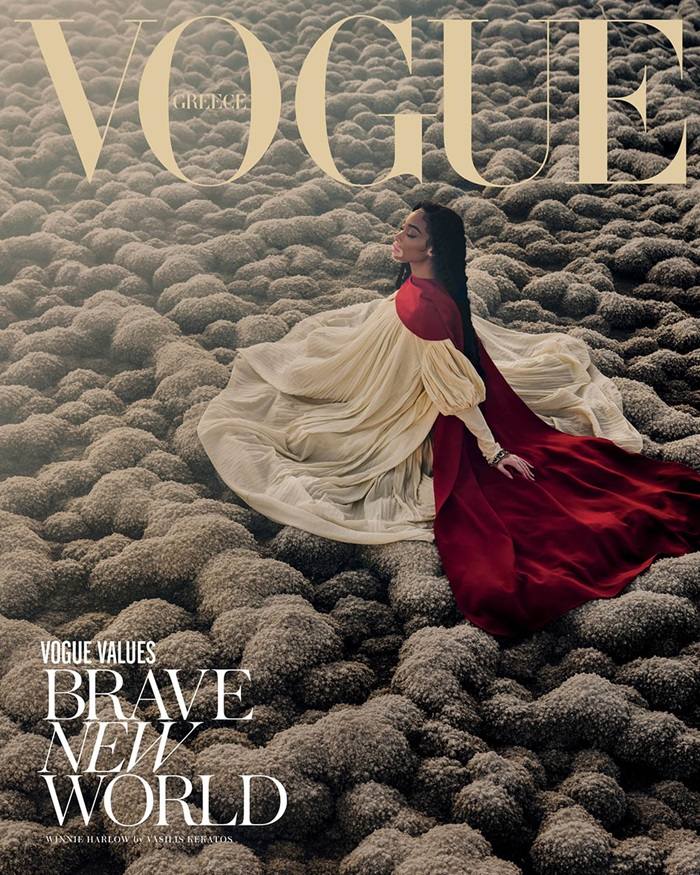 Winnie Harlow @ Vogue Greece February 2020