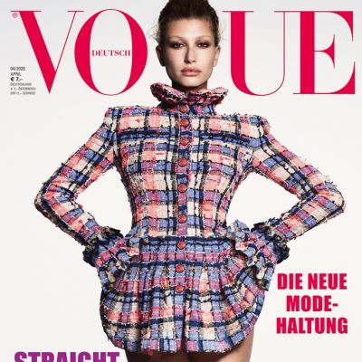 Hailey Bieber @ Vogue Germany April 2020